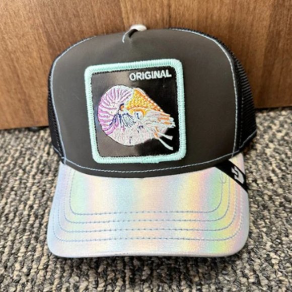 Goorin Animal Farm Trucker Baseball Snapback Metallic Original Hat